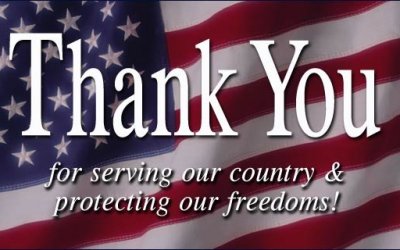 Thanks to our Veterans