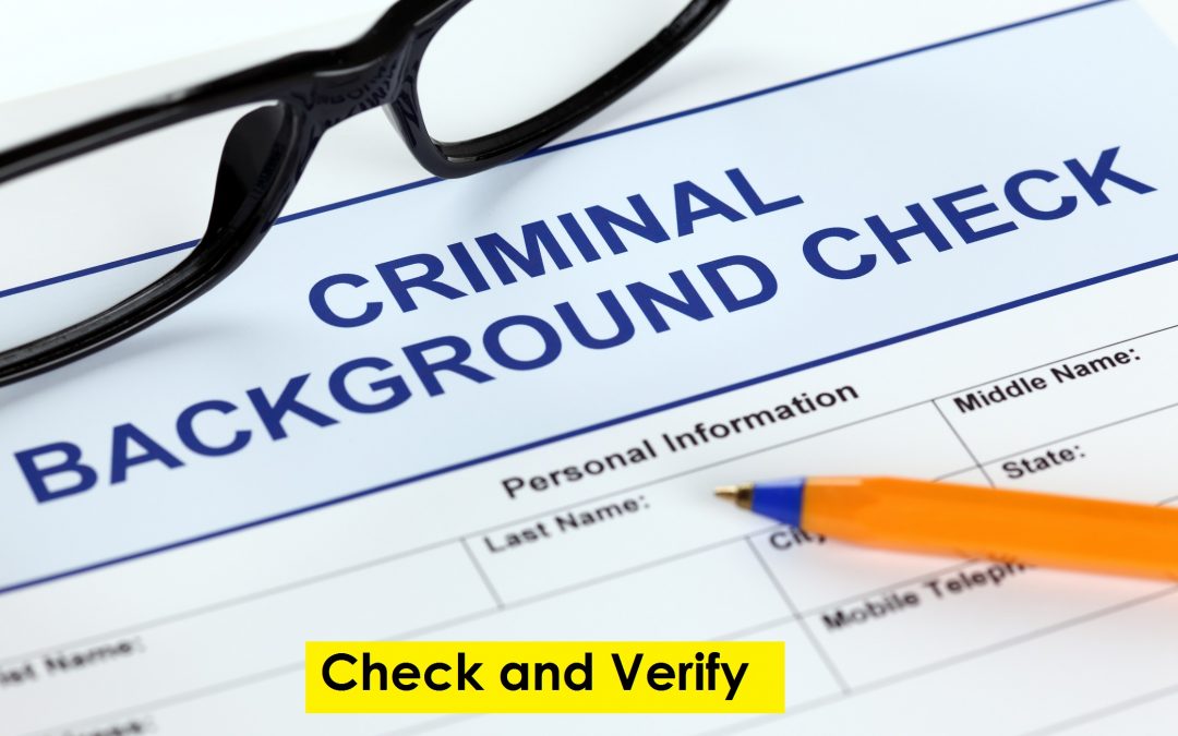 Verify & check your employees